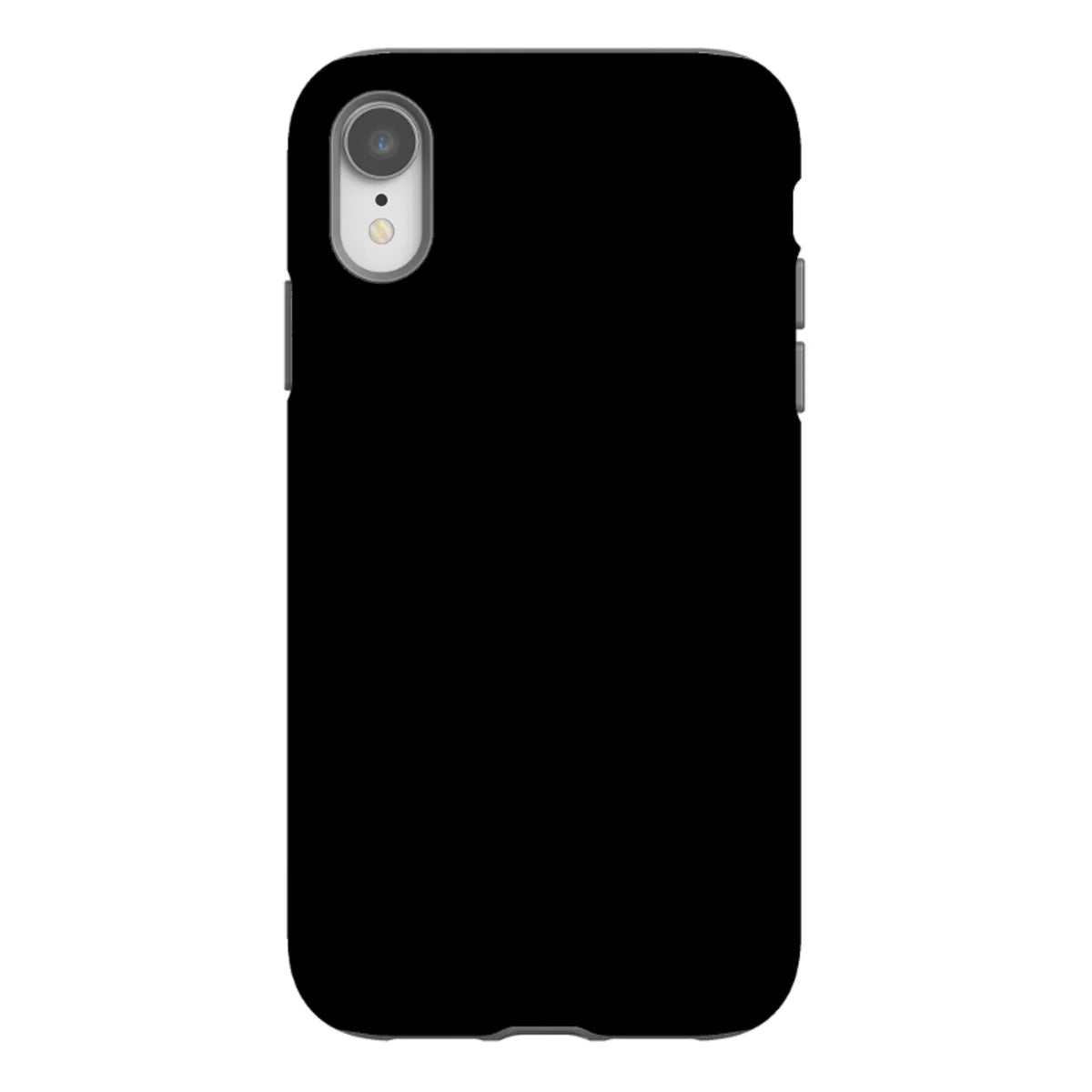 Simple Range Black — iPhone XR Tough Case — Finnaij