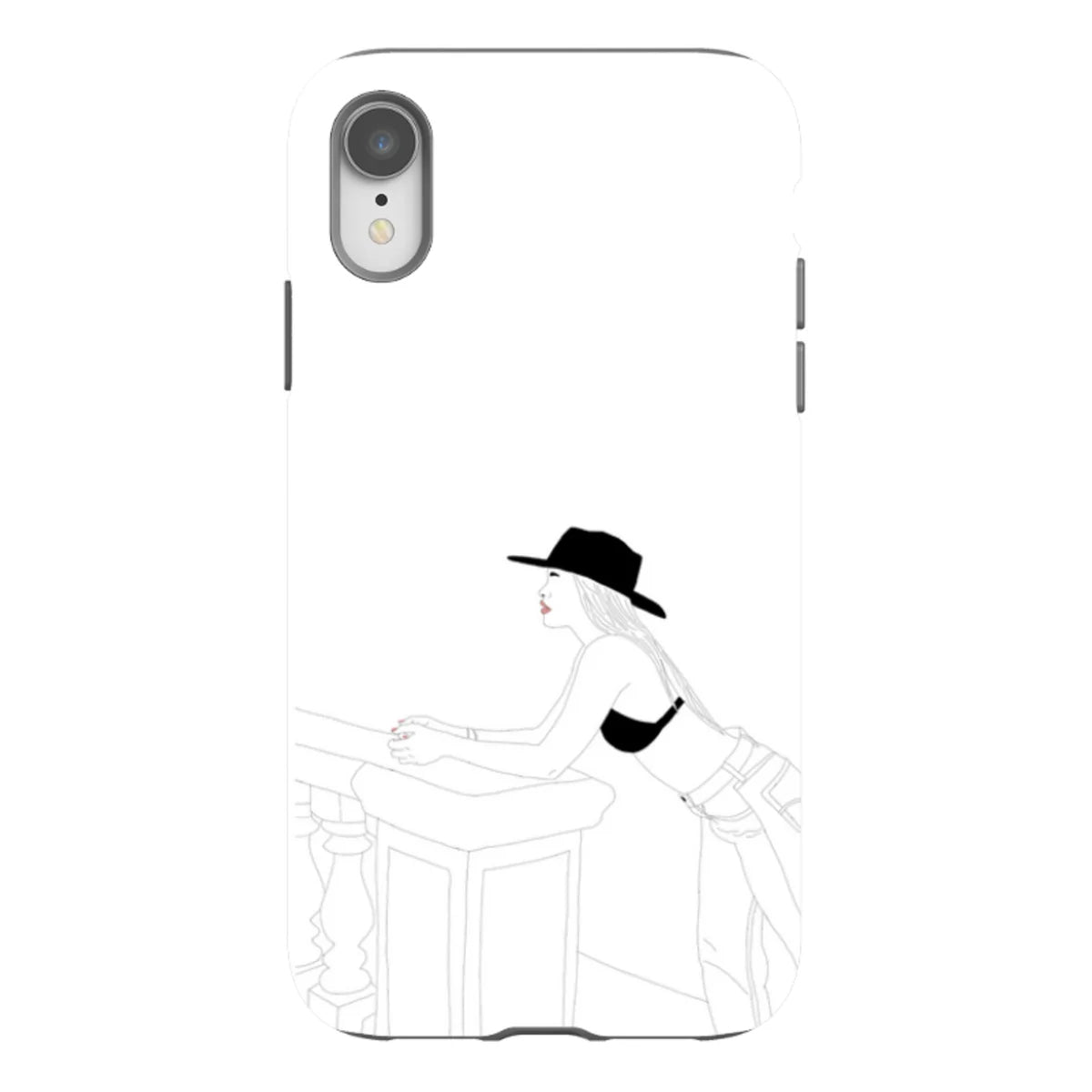 Cowgirl by Keagan Haight — iPhone XR Tough Case — Finnaij