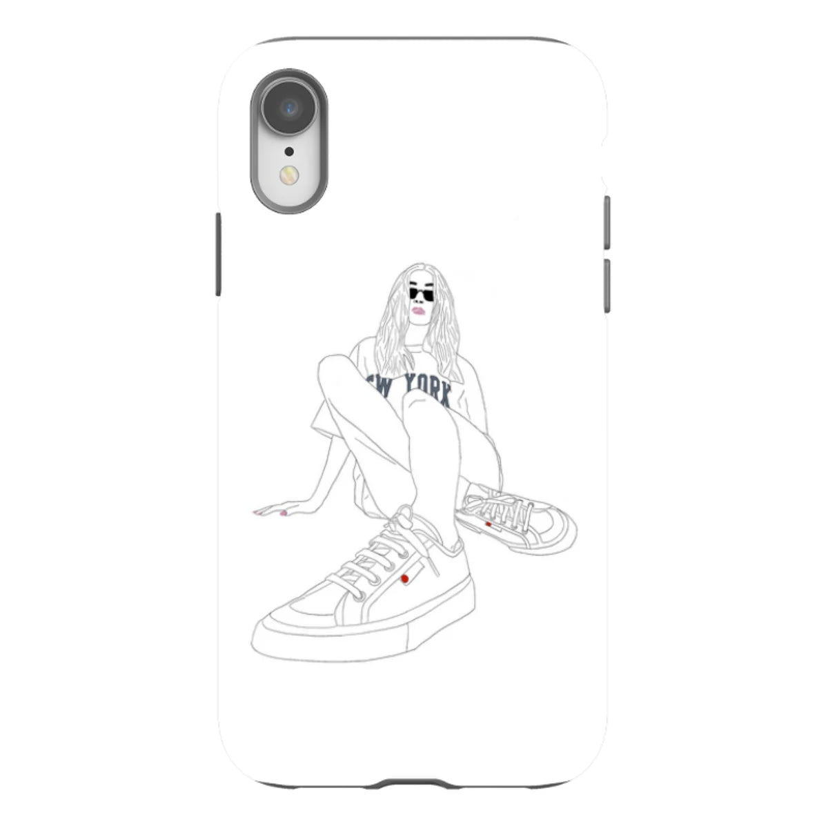 New York by Keagan Haight — iPhone XR Tough Case — Finnaij