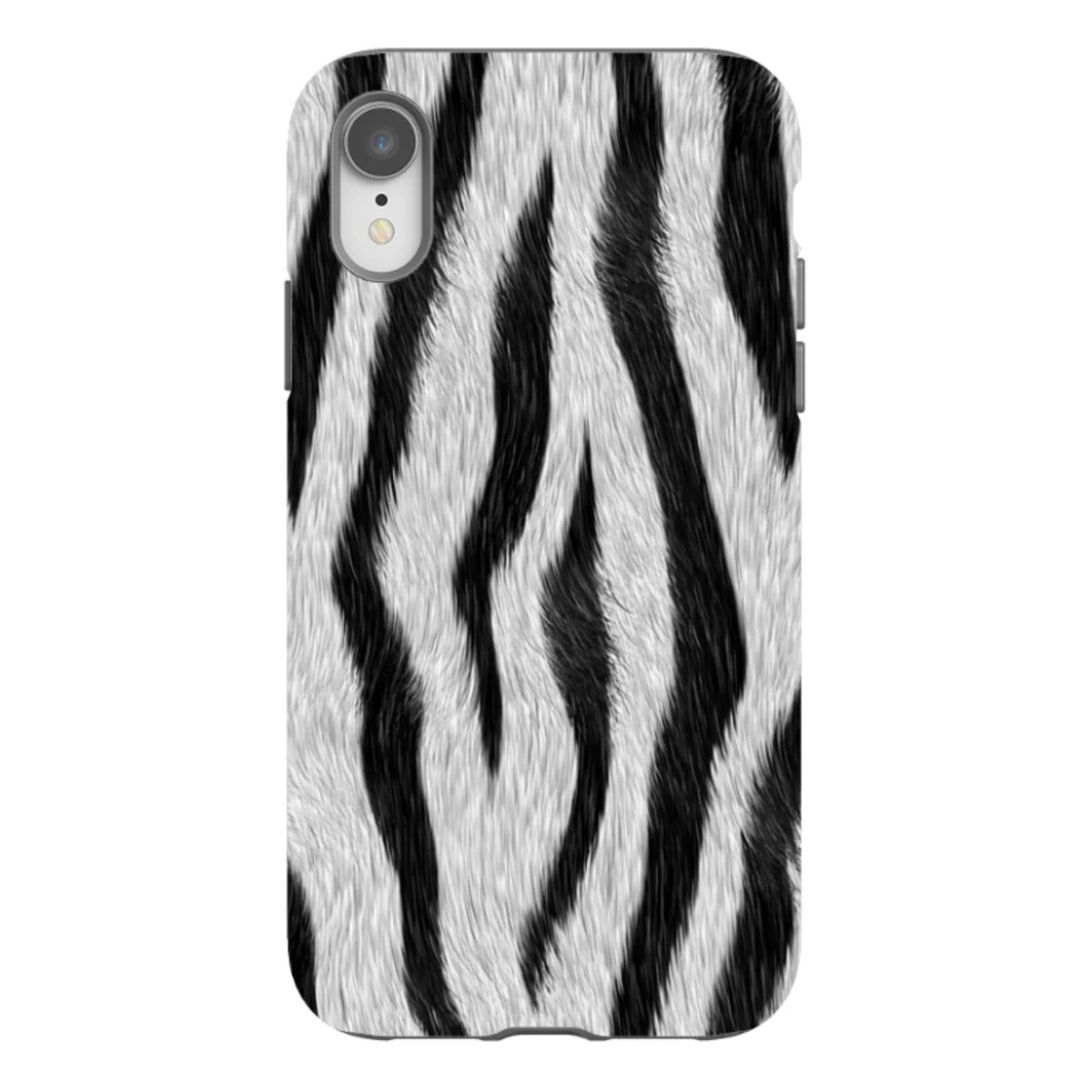 Zebra Groove — iPhone XR Tough Case — Finnaij