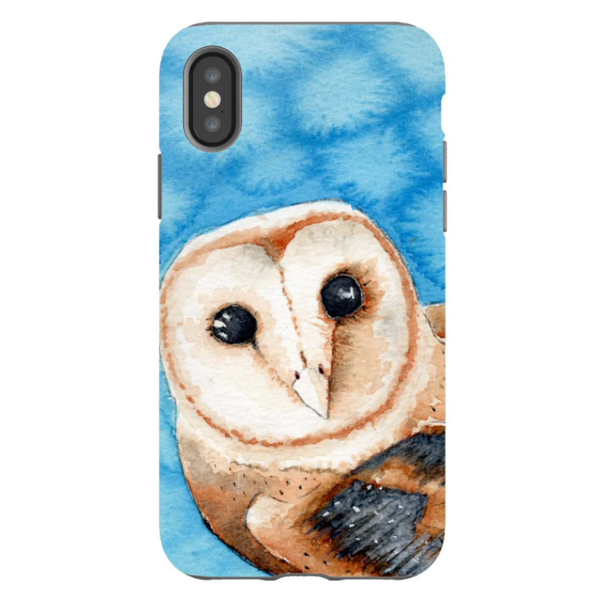 Owly MacOwlface by Hicksy — iPhone XS Tough Case — Finnaij