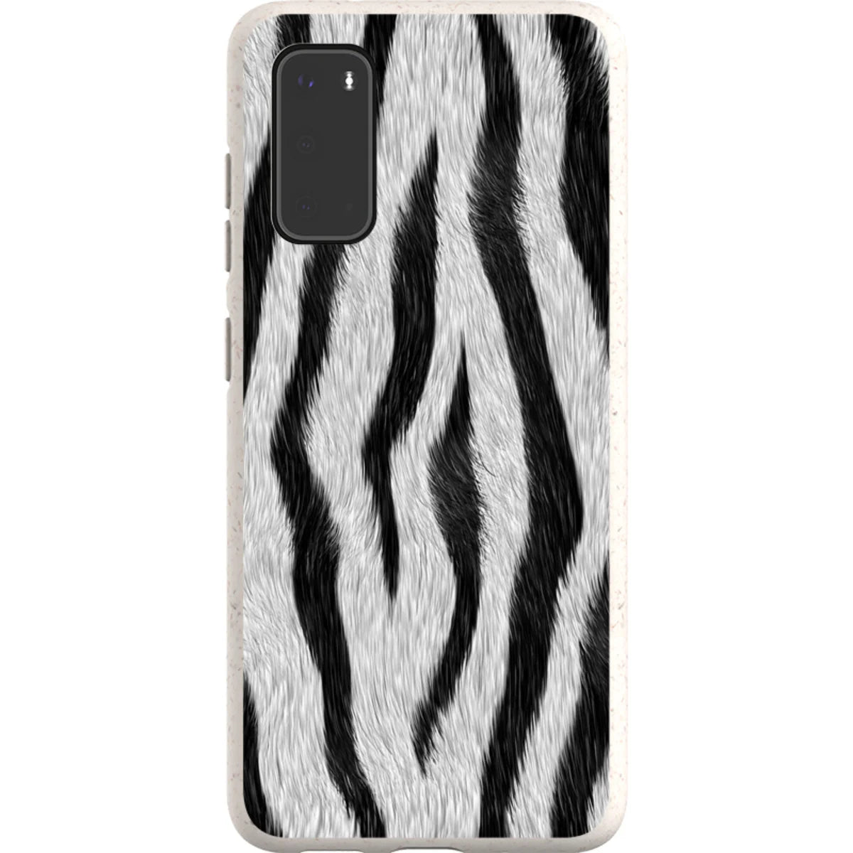 Zebra Groove — S20 Samsung Galaxy Bio-degradable Case — Finnaij