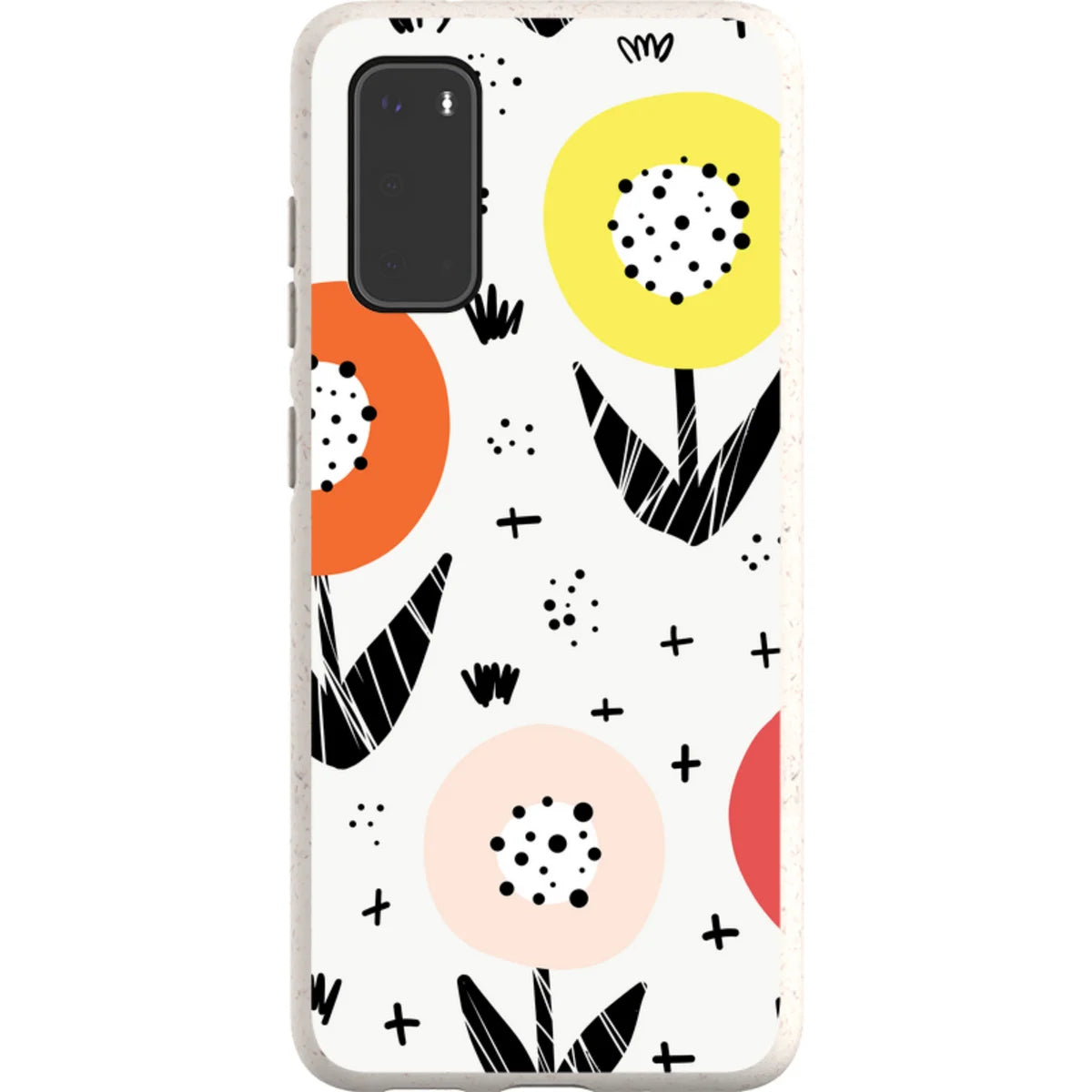 Botanical Doodle — S20 Samsung Galaxy Bio-degradable Case — Finnaij