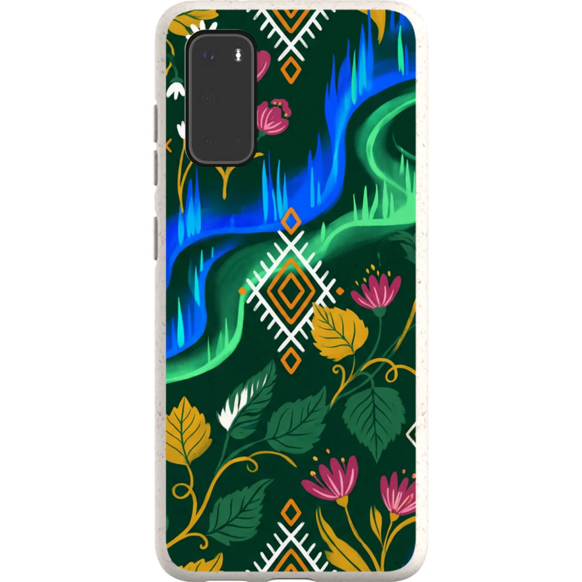 Aurora Birch Bloom by Aino Kallio — S20 Samsung Galaxy Bio-degradable Case — Finnaij