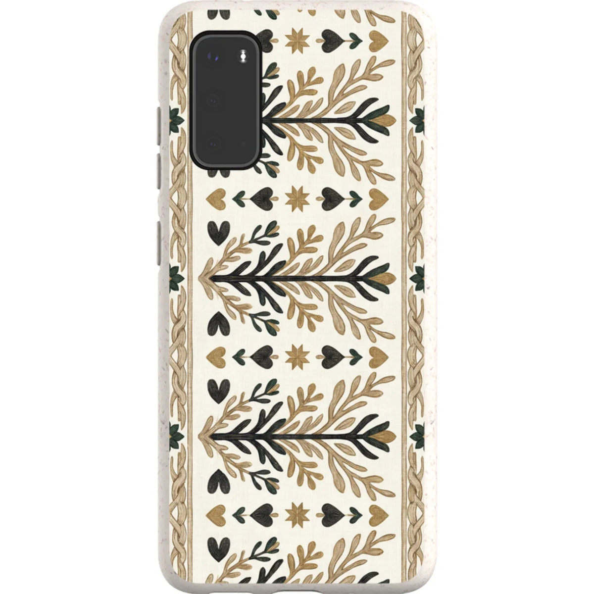 Heritage Border by Elsi Vaarala — S20 Samsung Galaxy Bio-degradable Case — Finnaij