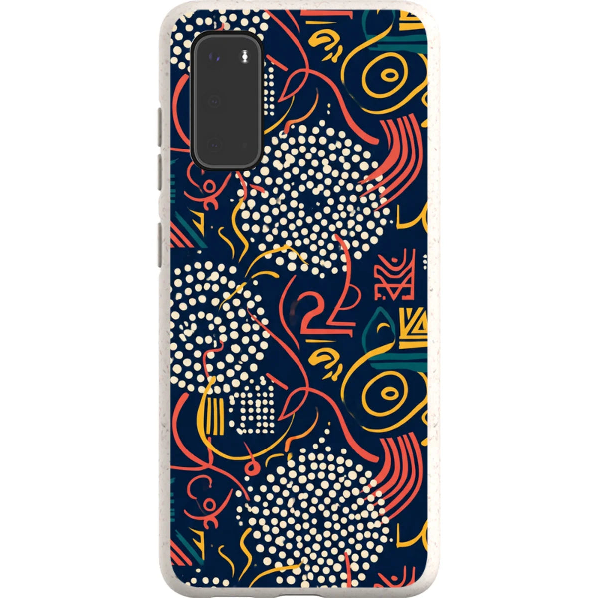 Adire Nightfall by Ada Okoye — Samsung Galaxy Bio-degradable Case — Finnaij