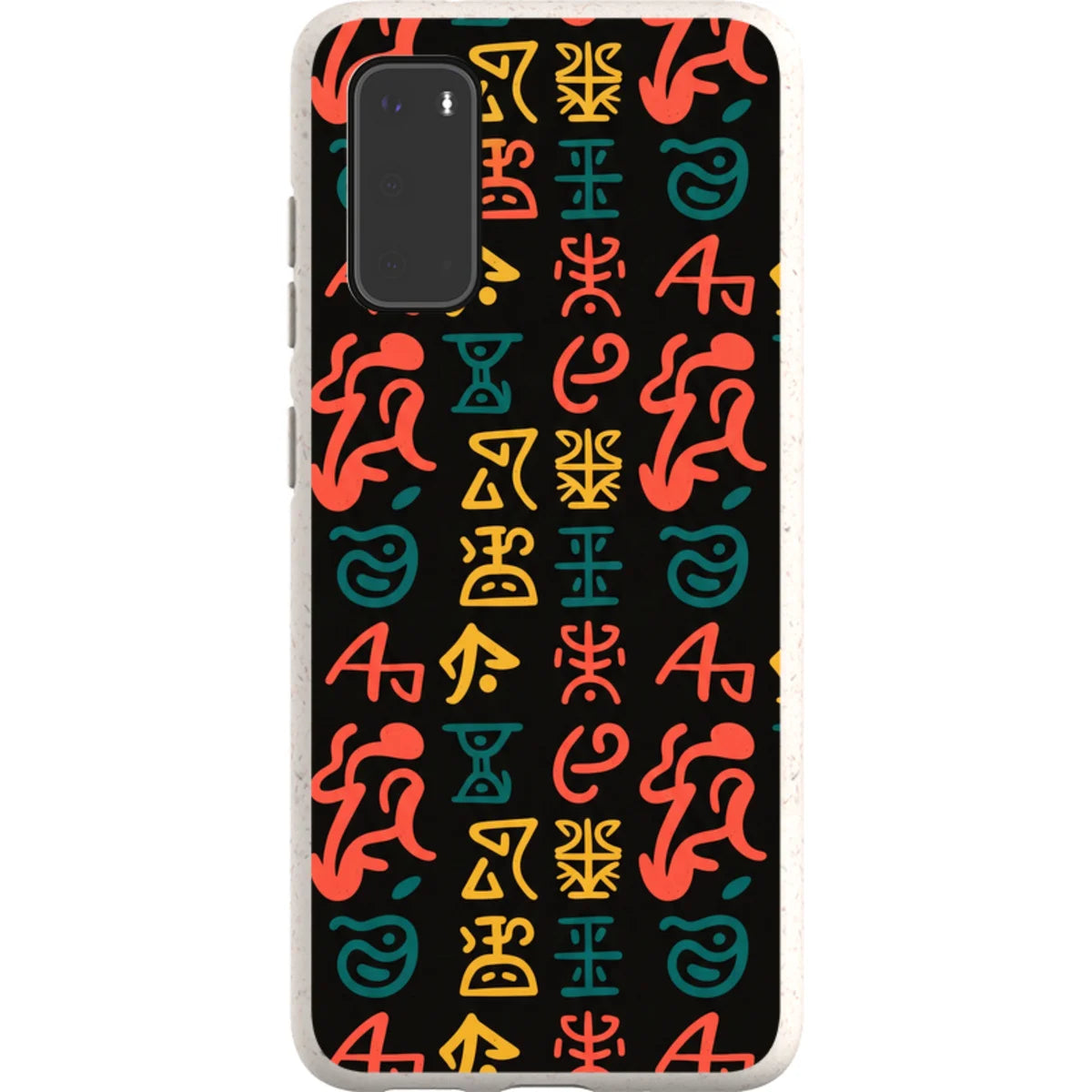 Nsibidi Pulse by Ada Okoye — Samsung Galaxy Bio-degradable Case — Finnaij