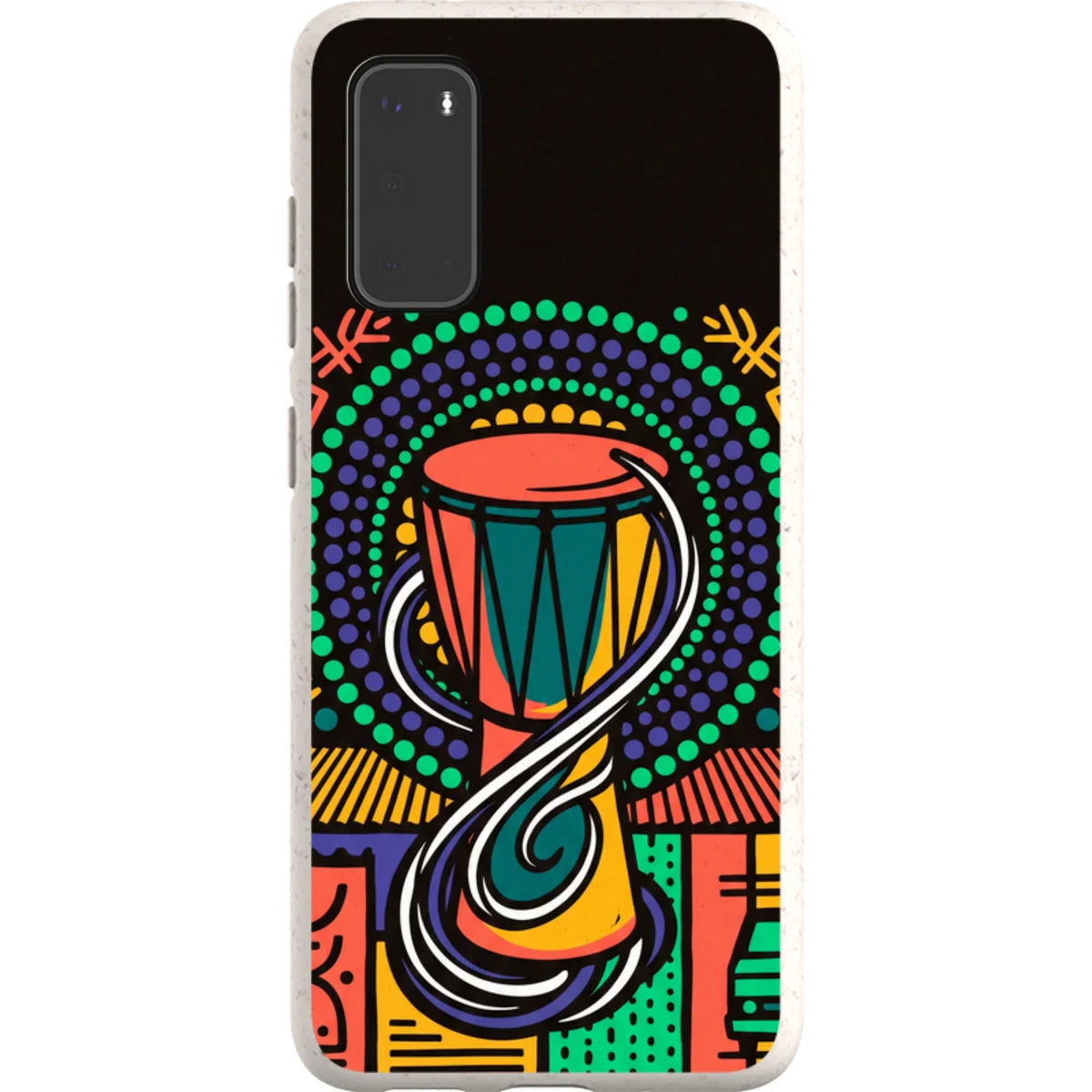 Talking Drum Halo by Ada Okoye — S20 Samsung Galaxy Bio-degradable Case — Finnaij