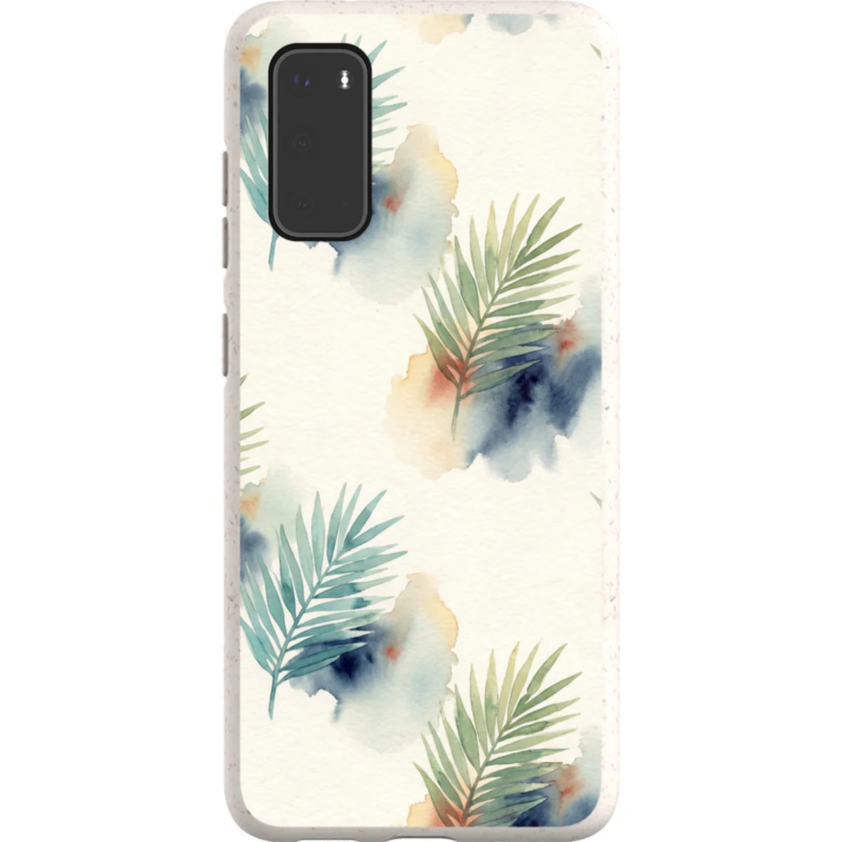 Palm Frond Breeze Pattern by Tobi Akinyemi — S20 Samsung Galaxy Bio-degradable Case — Finnaij