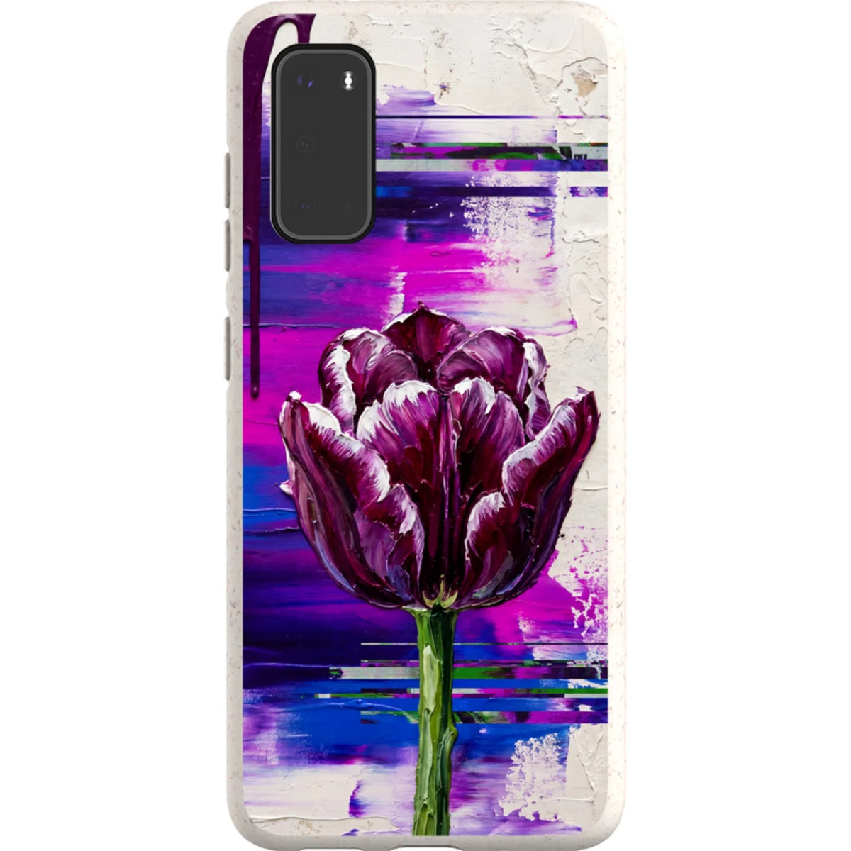 Single Dramatic Tulip by Frida Lövström — S20 Samsung Galaxy Bio-degradable Case — Finnaij