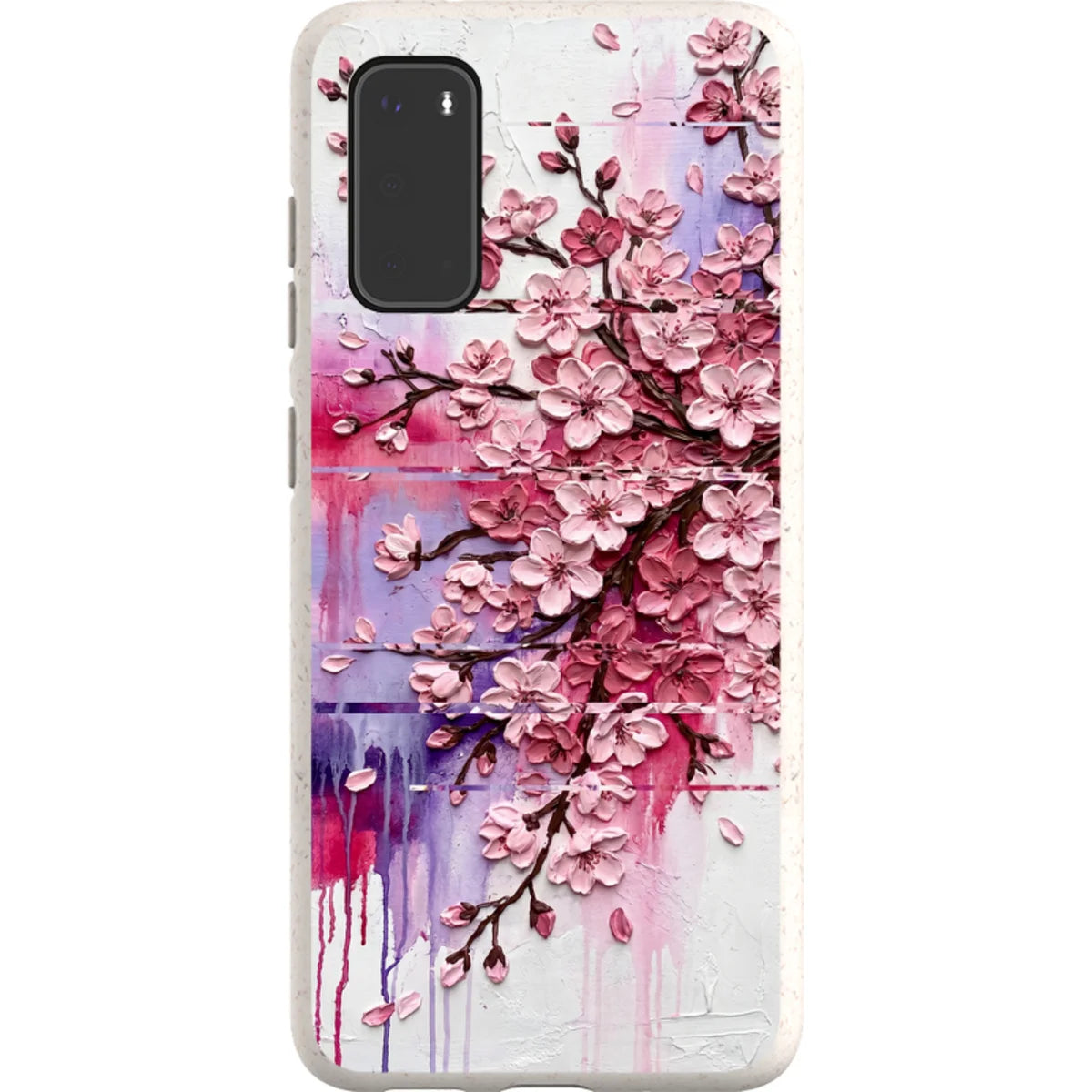 Cherry Blossoms by Frida Lövström — S20 Samsung Galaxy Bio-degradable Case — Finnaij