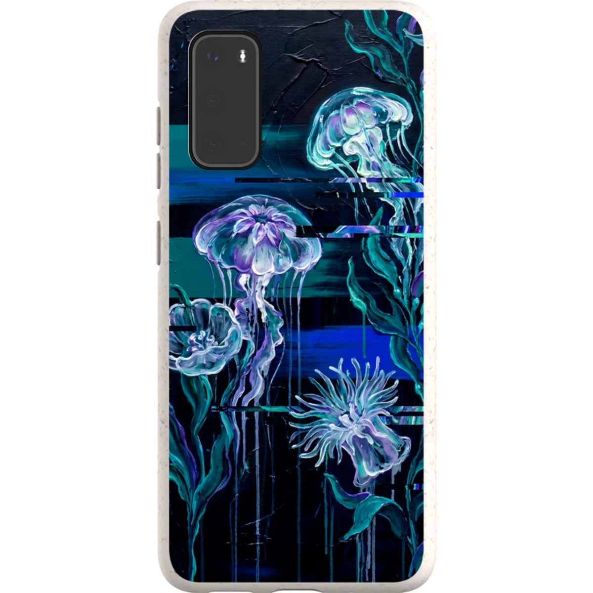 Deep-Sea Underwater Botanical Fantasy by Frida Lövström — S20 Samsung Galaxy Bio-degradable Case — Finnaij