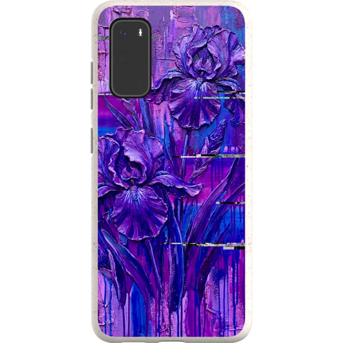 Iris Flowers by Frida Lövström — S20 Samsung Galaxy Bio-degradable Case — Finnaij