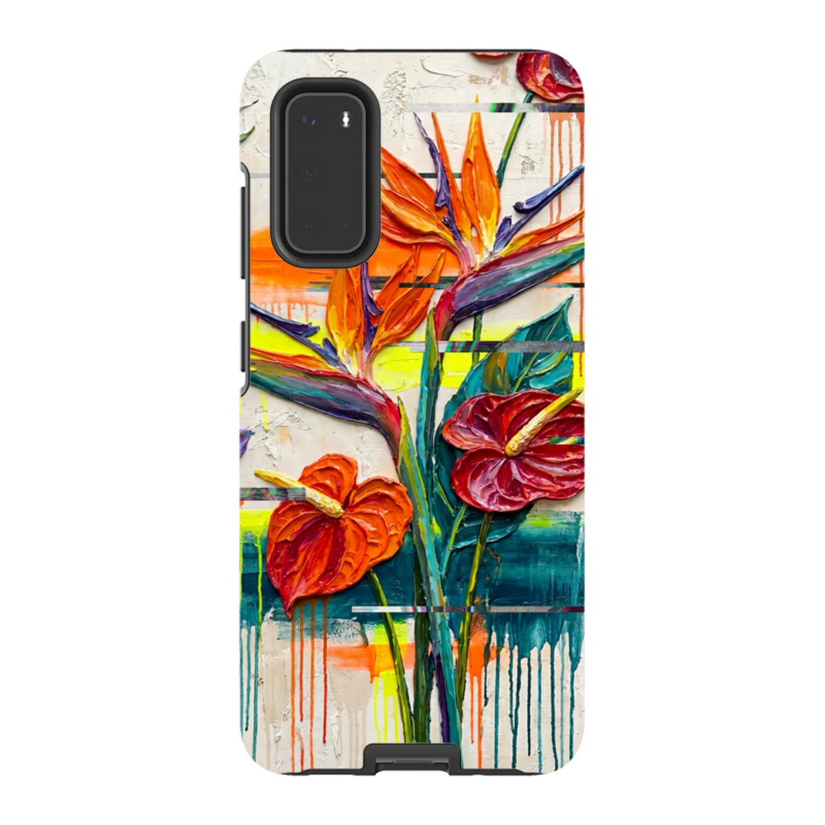 Tropical Flowers by Frida Lövström — S20 Tough Case — Finnaij