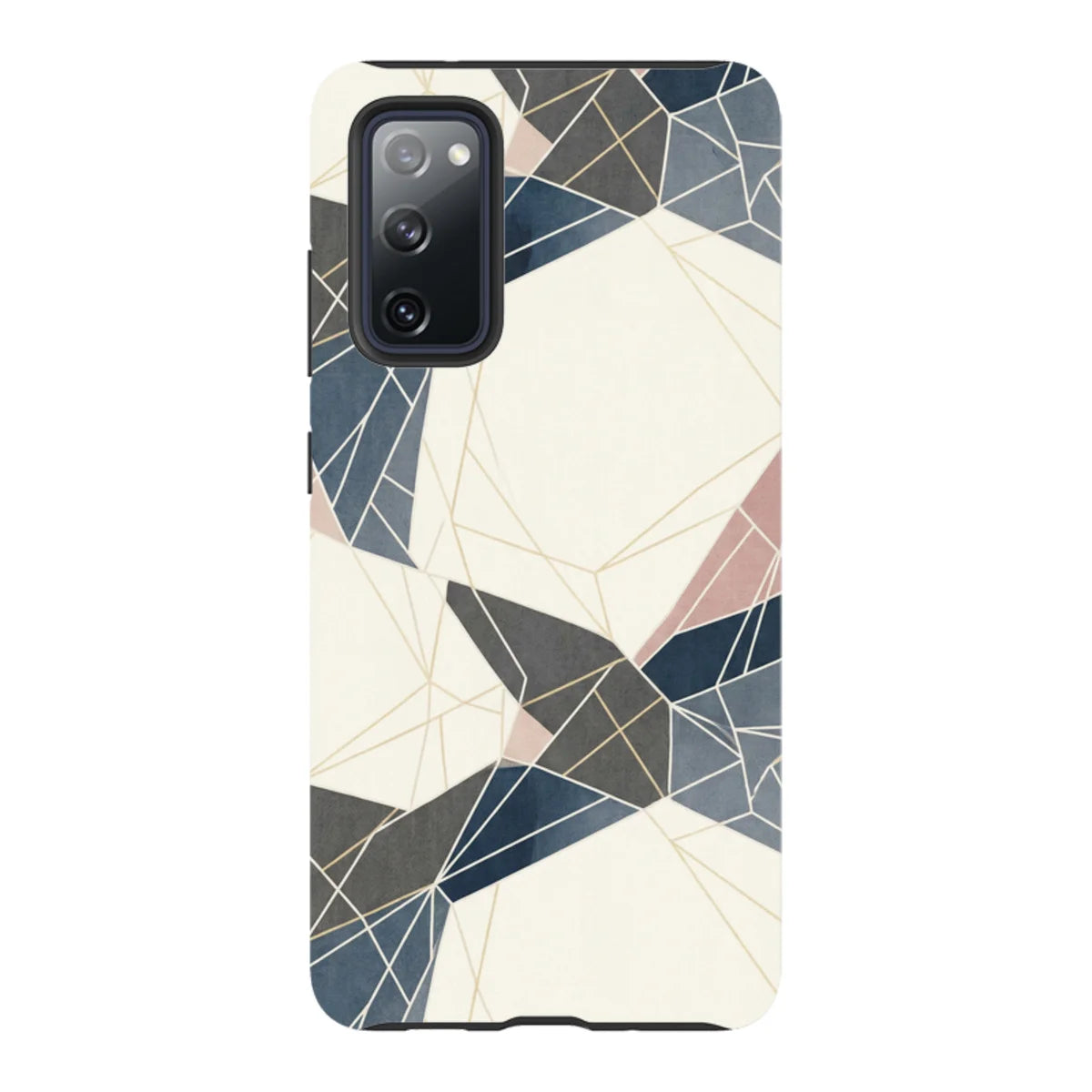 Frozen Lake Geometry by Elsi Vaarala — S20 Fan Edition Tough Case — Finnaij
