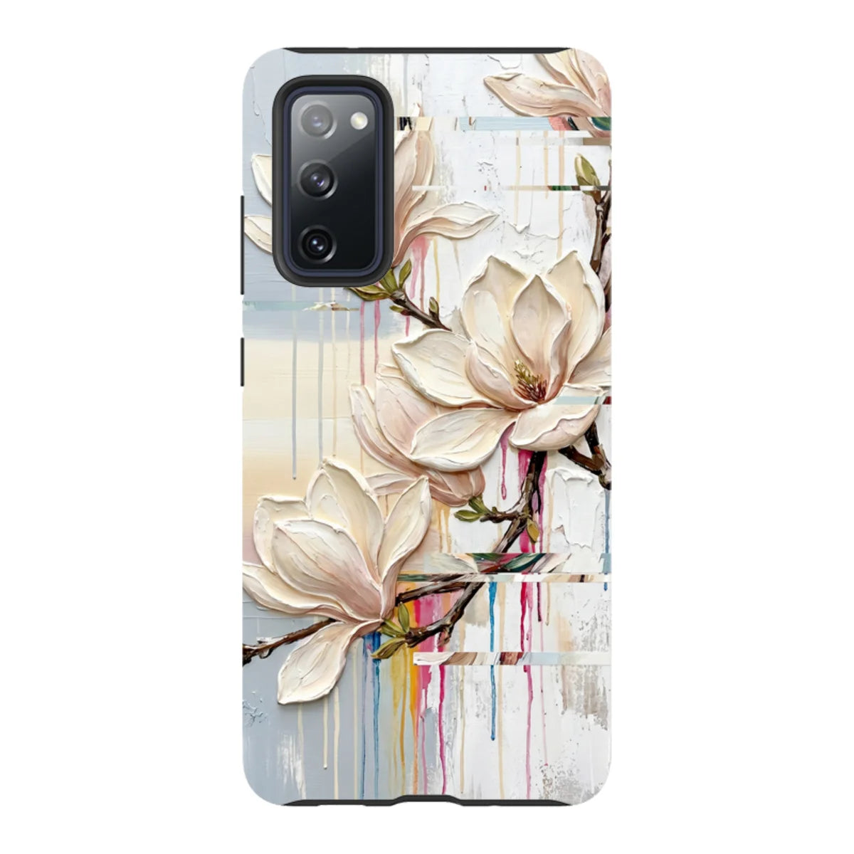 Magnolia Branches by Frida Lövström — S20 Fan Edition Tough Case — Finnaij