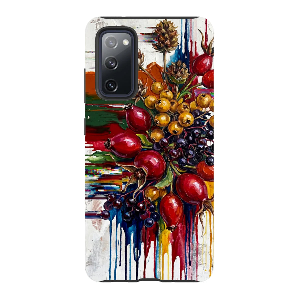 Autumn Berries and Botanicals by Frida Lövström — S20 Fan Edition Tough Case — Finnaij