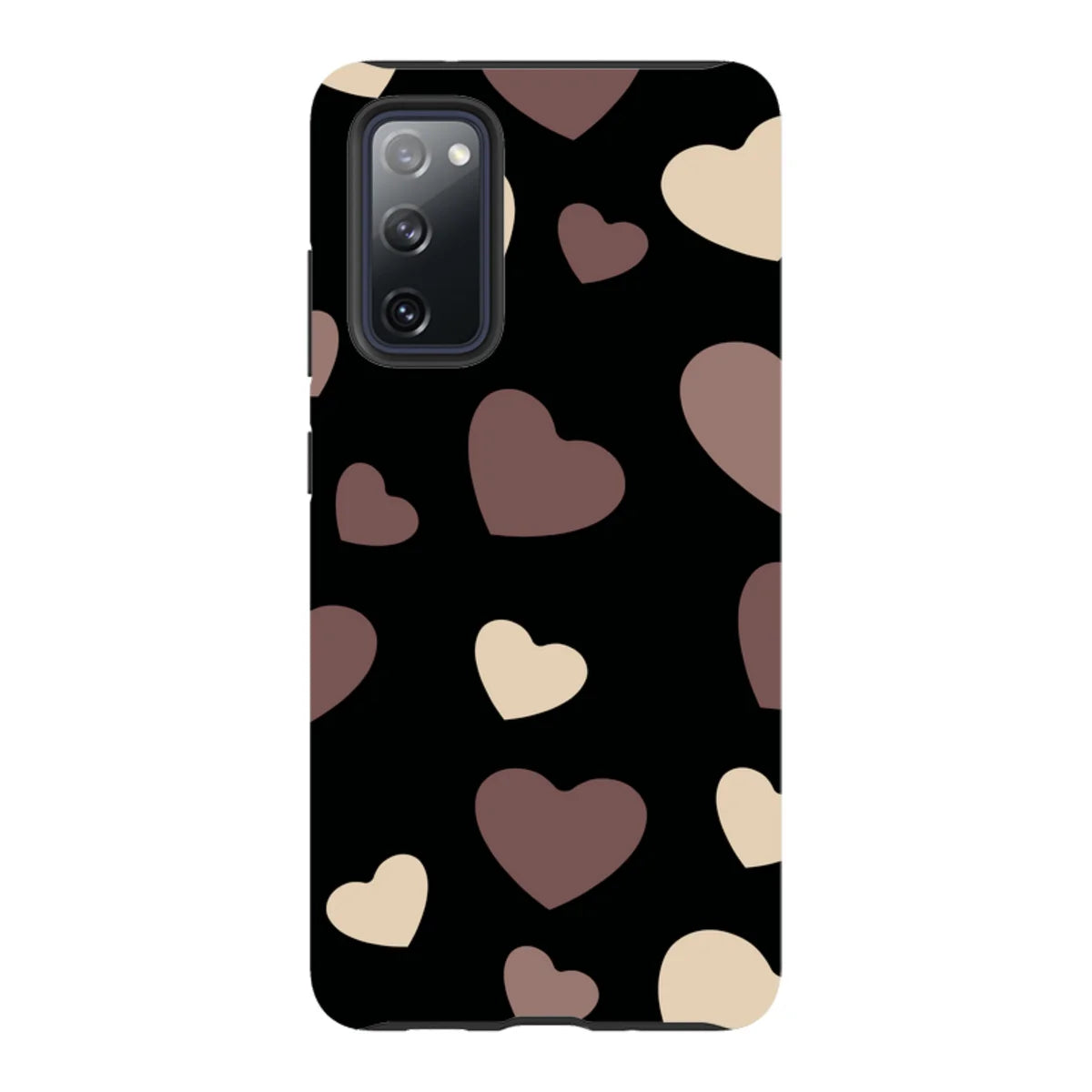 White & Black Hearts — S20 Fan Edition Tough Case — Finnaij