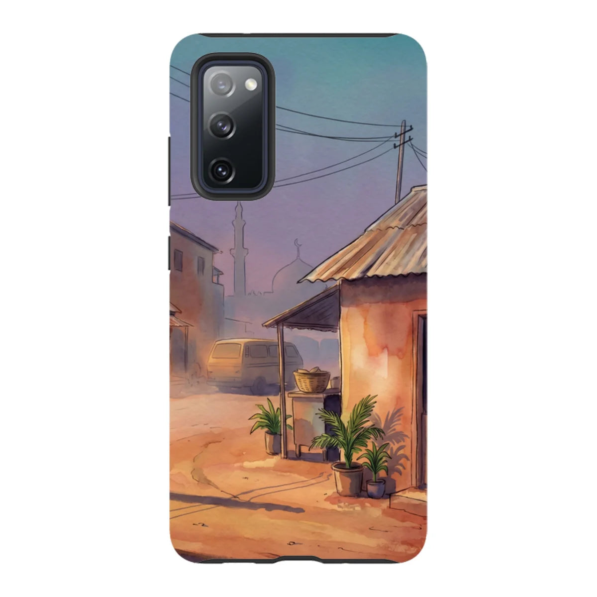 City Edge Quiet Street by Tobi Akinyemi — S20 Fan Edition Tough Case — Finnaij