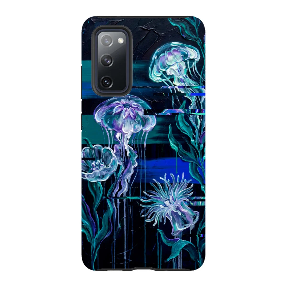 Deep-Sea Underwater Botanical Fantasy by Frida Lövström — S20 Fan Edition Tough Case — Finnaij