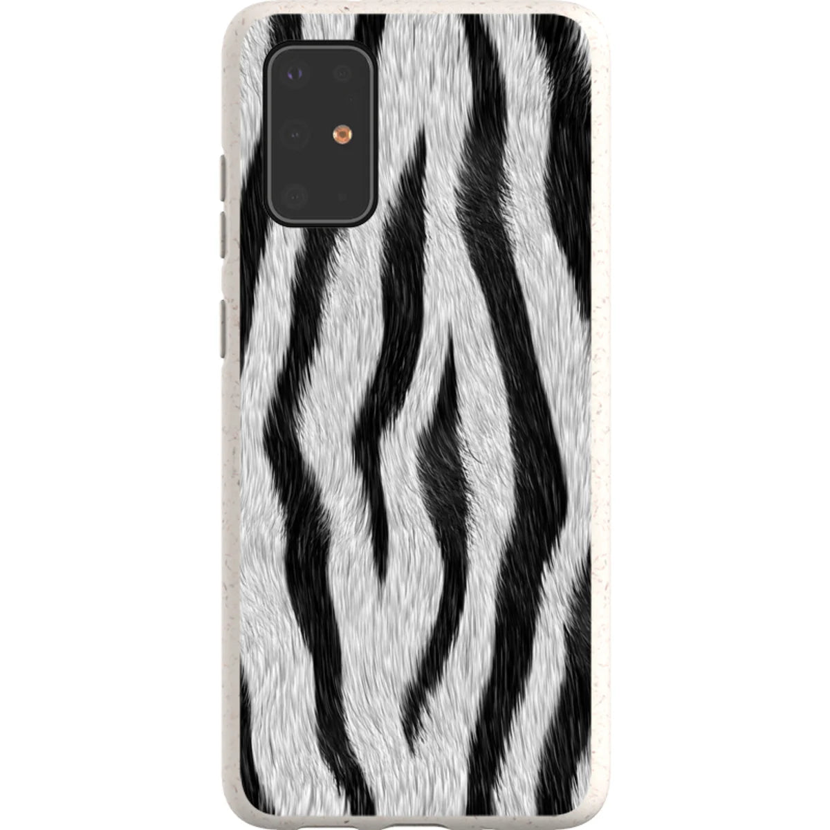Zebra Groove — S20 Plus Samsung Galaxy Bio-degradable Case — Finnaij