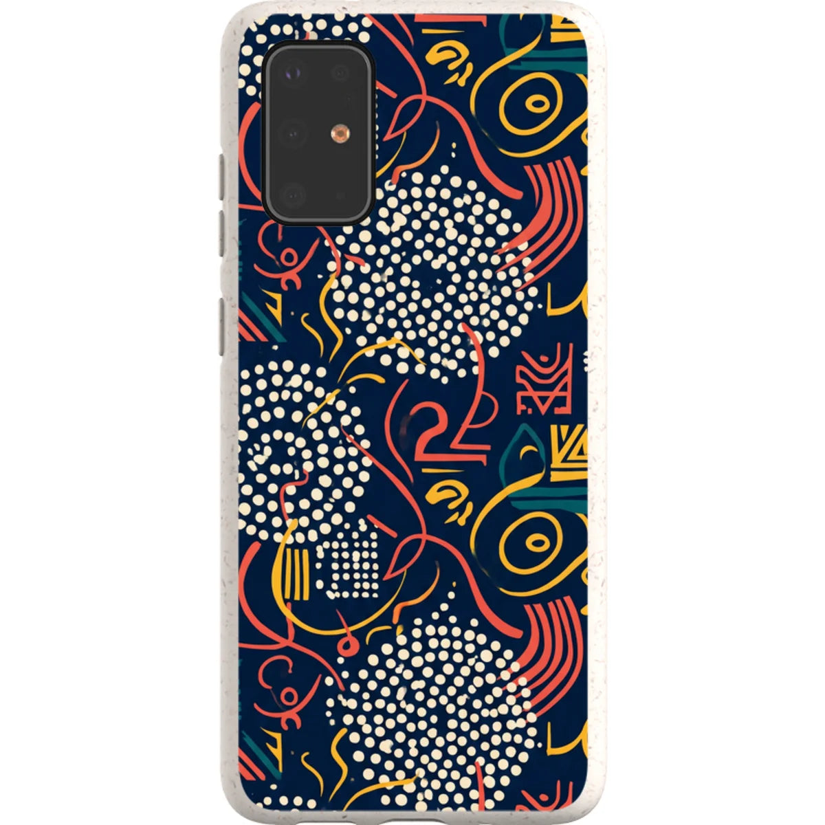 Adire Nightfall by Ada Okoye — Samsung Galaxy Bio-degradable Case — Finnaij