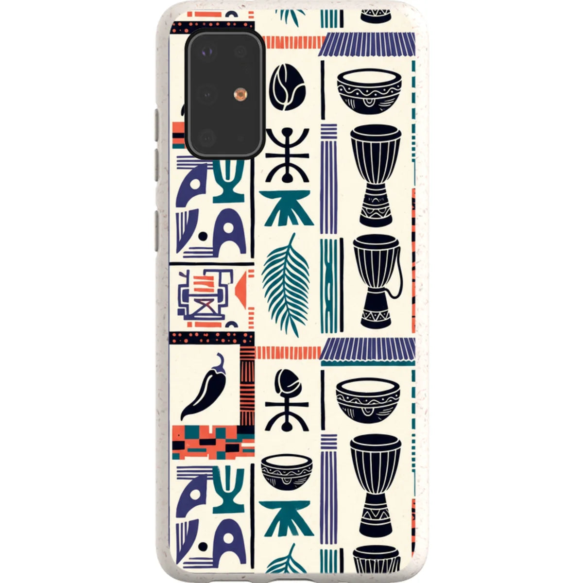 Market Day Icons by Ada Okoye — S20 Plus Samsung Galaxy Bio-degradable Case — Finnaij