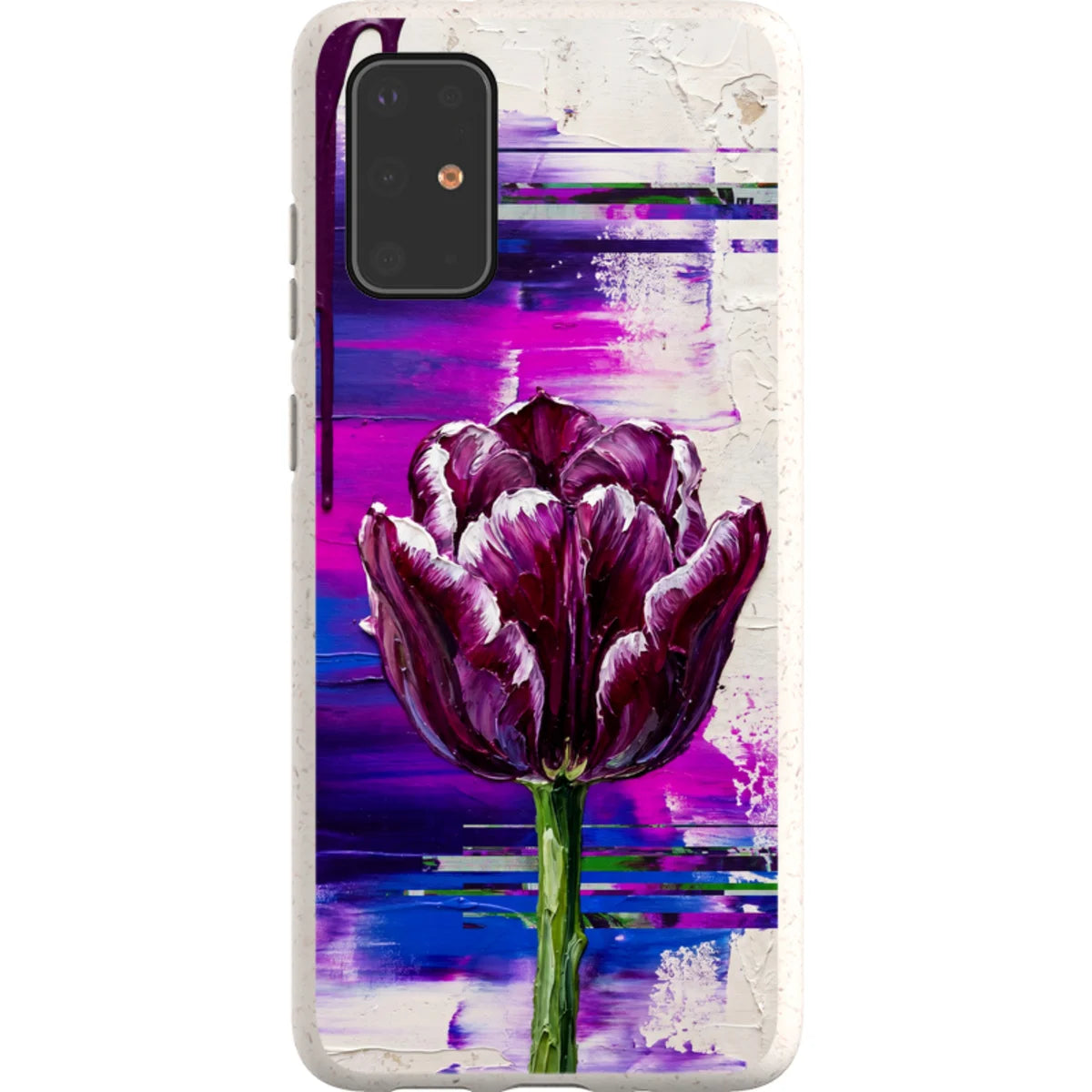 Single Dramatic Tulip by Frida Lövström — S20 Plus Samsung Galaxy Bio-degradable Case — Finnaij