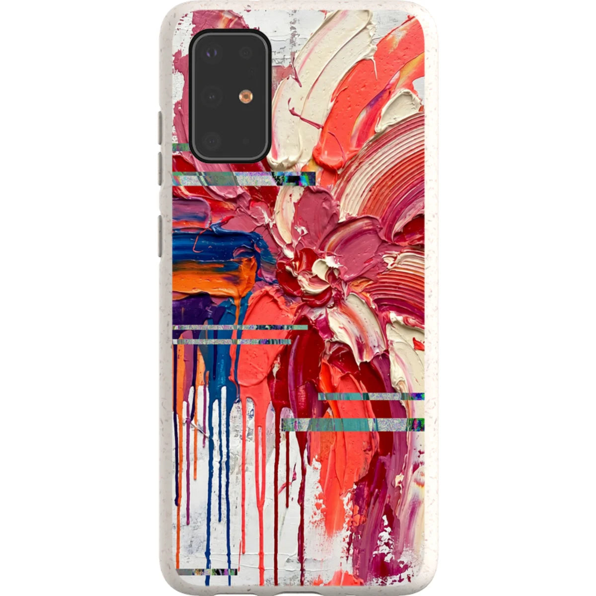 Abstract Florals by Frida Lövström — S20 Plus Samsung Galaxy Bio-degradable Case — Finnaij