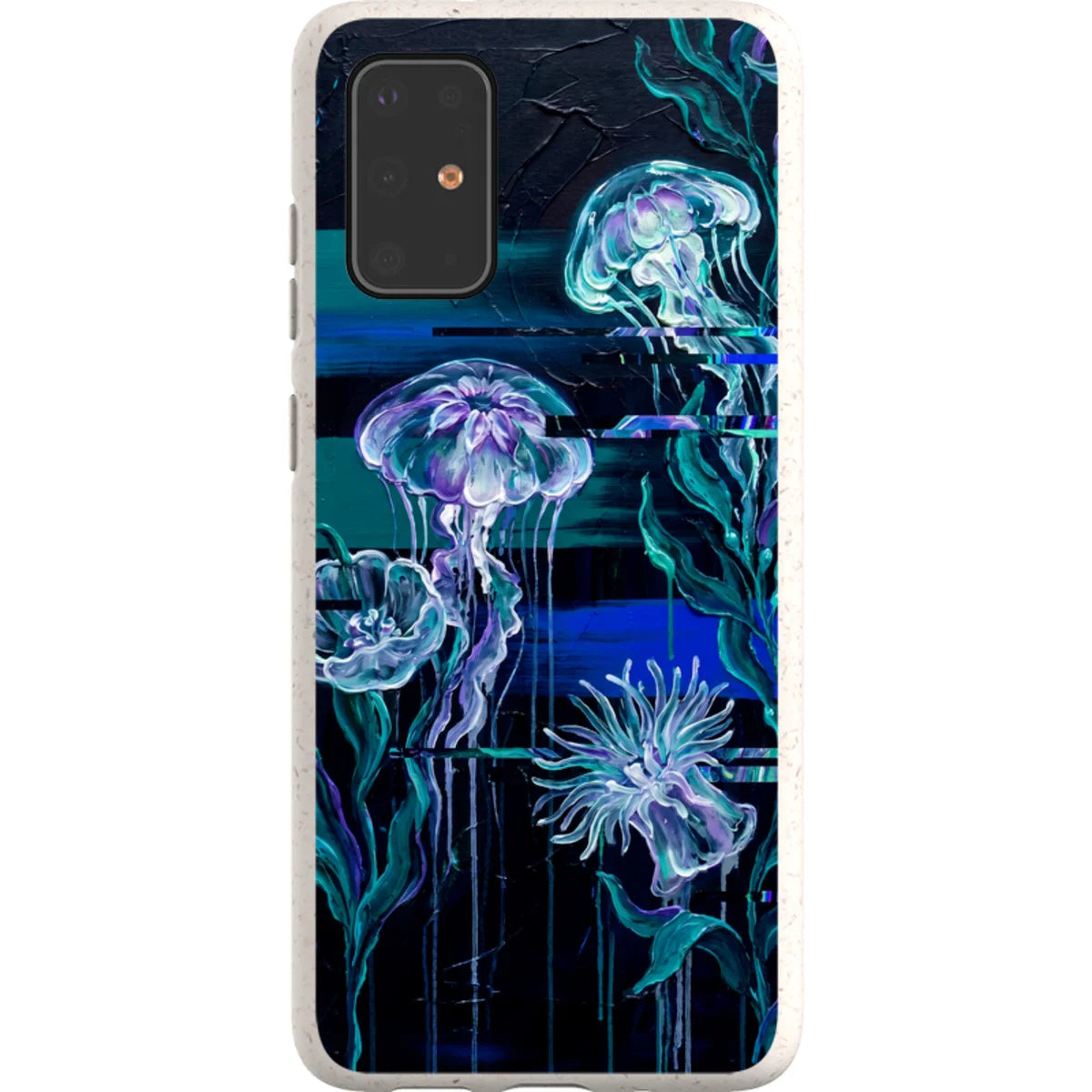 Deep-Sea Underwater Botanical Fantasy by Frida Lövström — S20 Plus Samsung Galaxy Bio-degradable Case — Finnaij