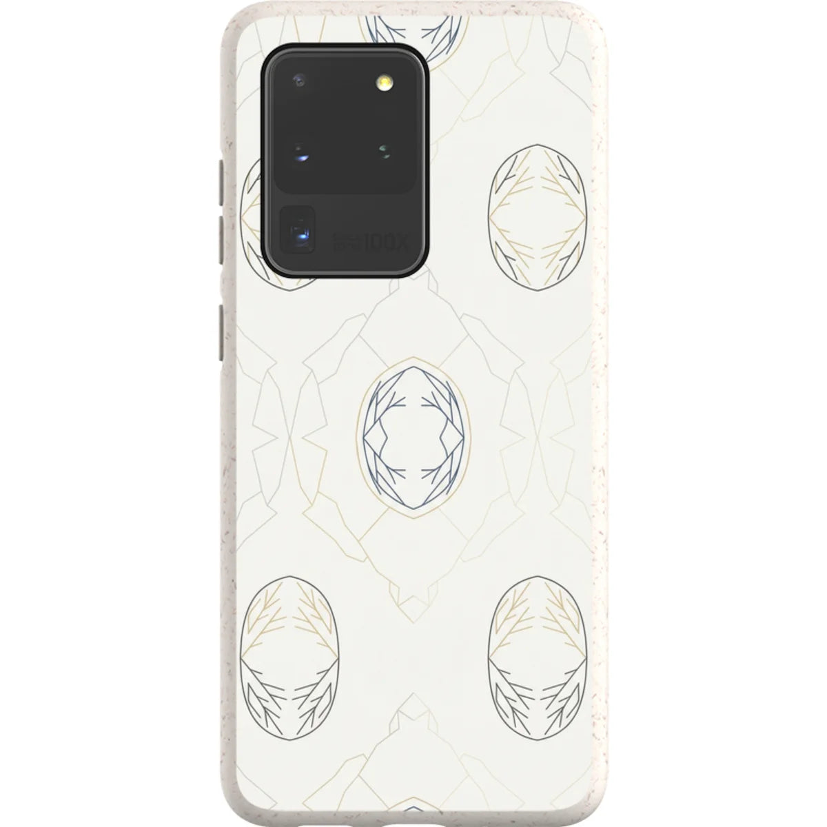 Frozen Lake Silence by Elsi Vaarala — S20 Ultra Samsung Galaxy Bio-degradable Case — Finnaij