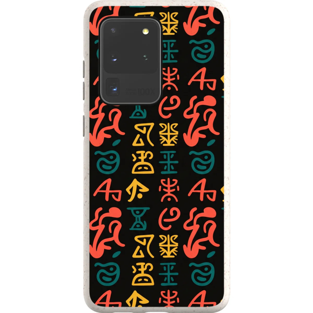 Nsibidi Pulse by Ada Okoye — Samsung Galaxy Bio-degradable Case — Finnaij