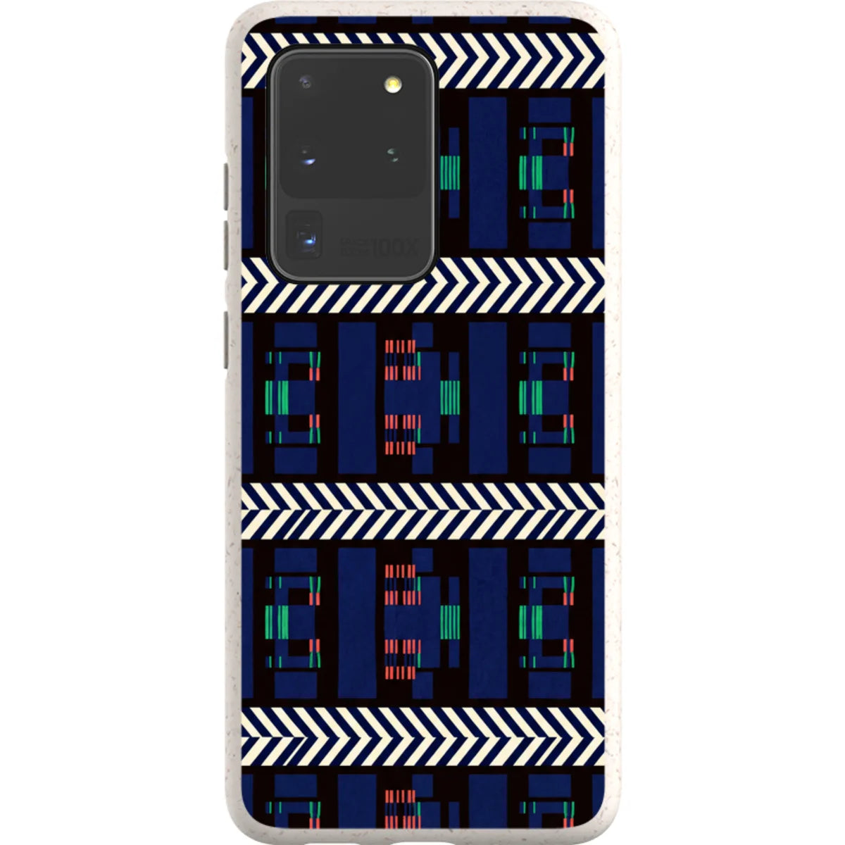 Midnight Aso-Oke by Ada Okoye — S20 Ultra Samsung Galaxy Bio-degradable Case — Finnaij
