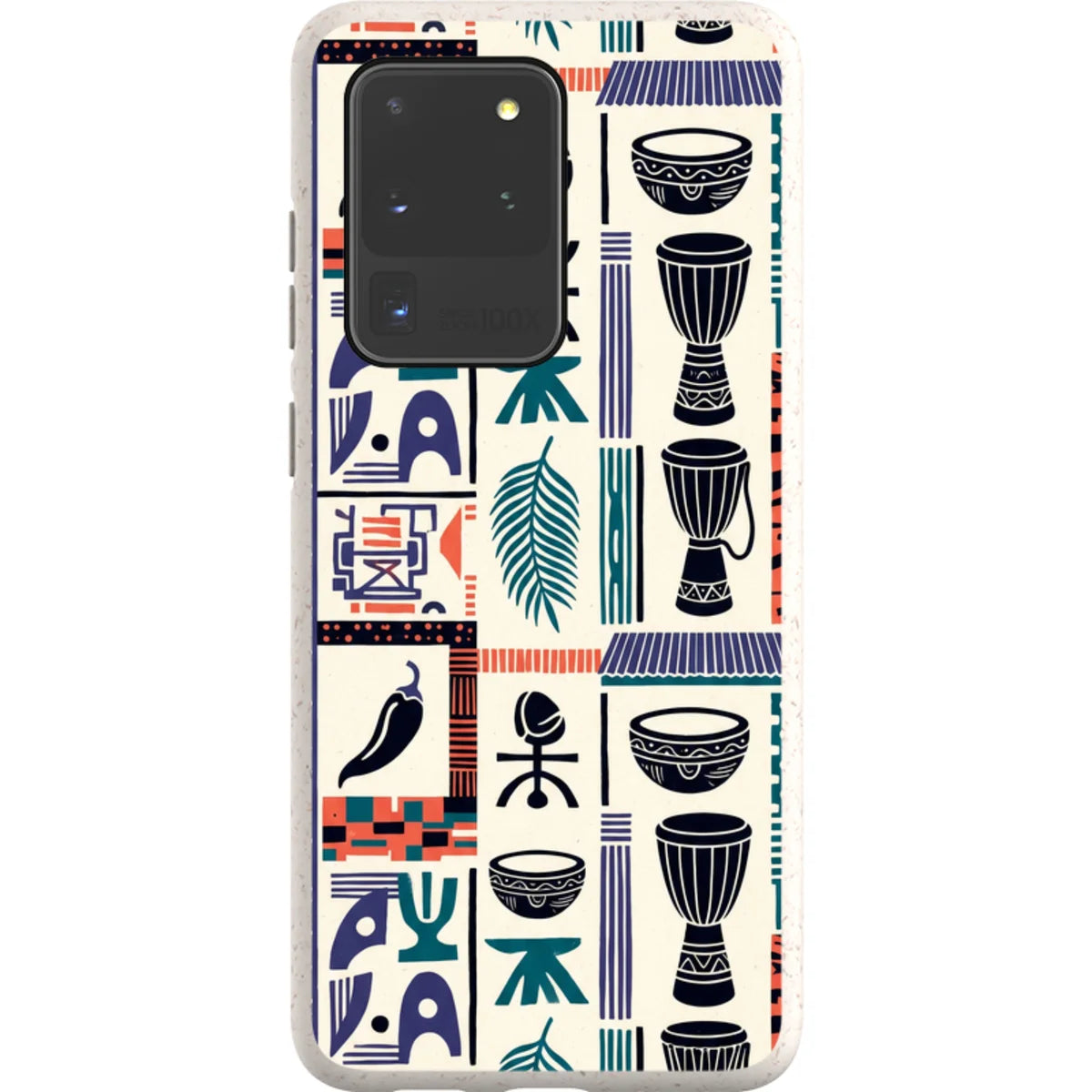 Market Day Icons by Ada Okoye — S20 Ultra Samsung Galaxy Bio-degradable Case — Finnaij