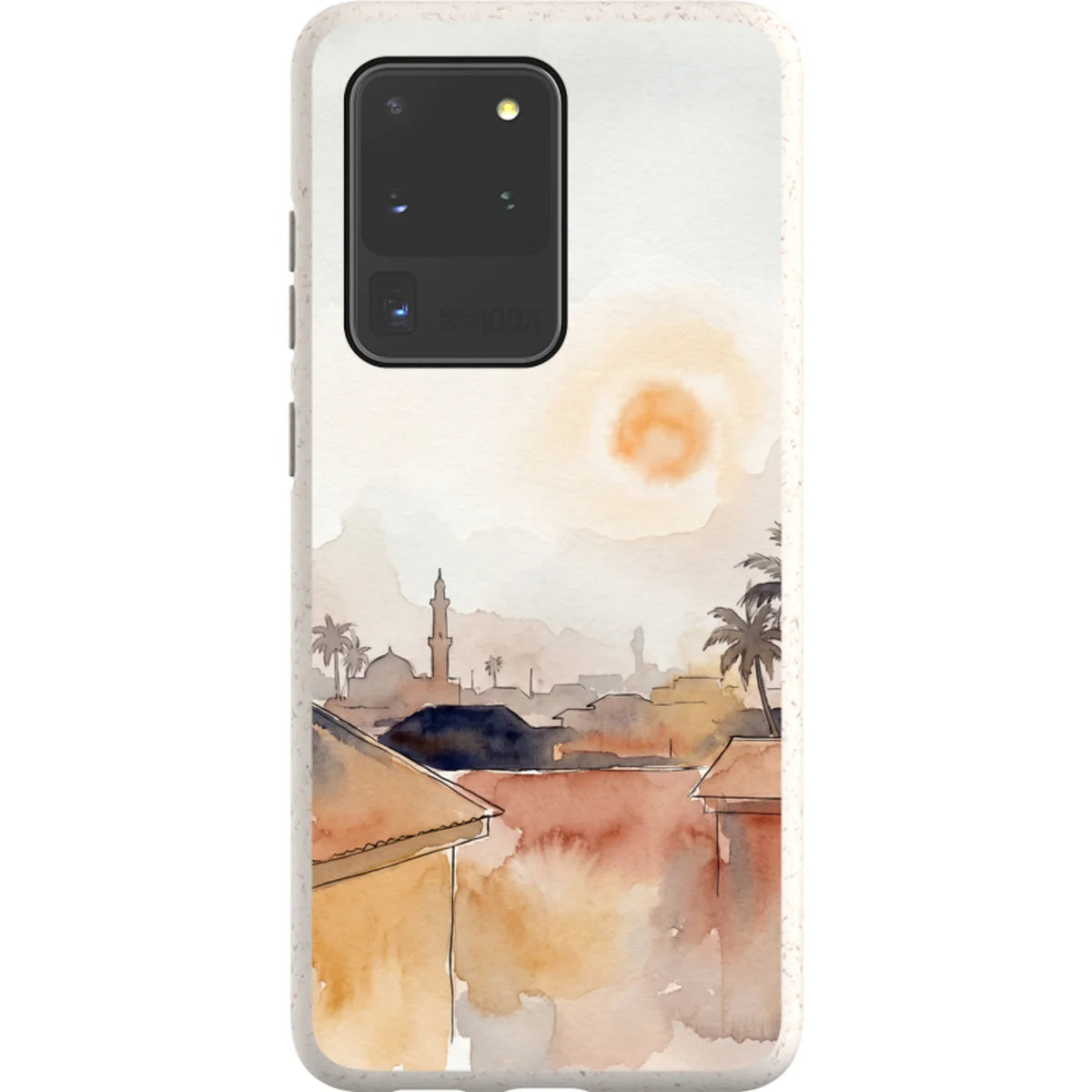 Harmattan Sky by Tobi Akinyemi — S20 Ultra Samsung Galaxy Bio-degradable Case — Finnaij