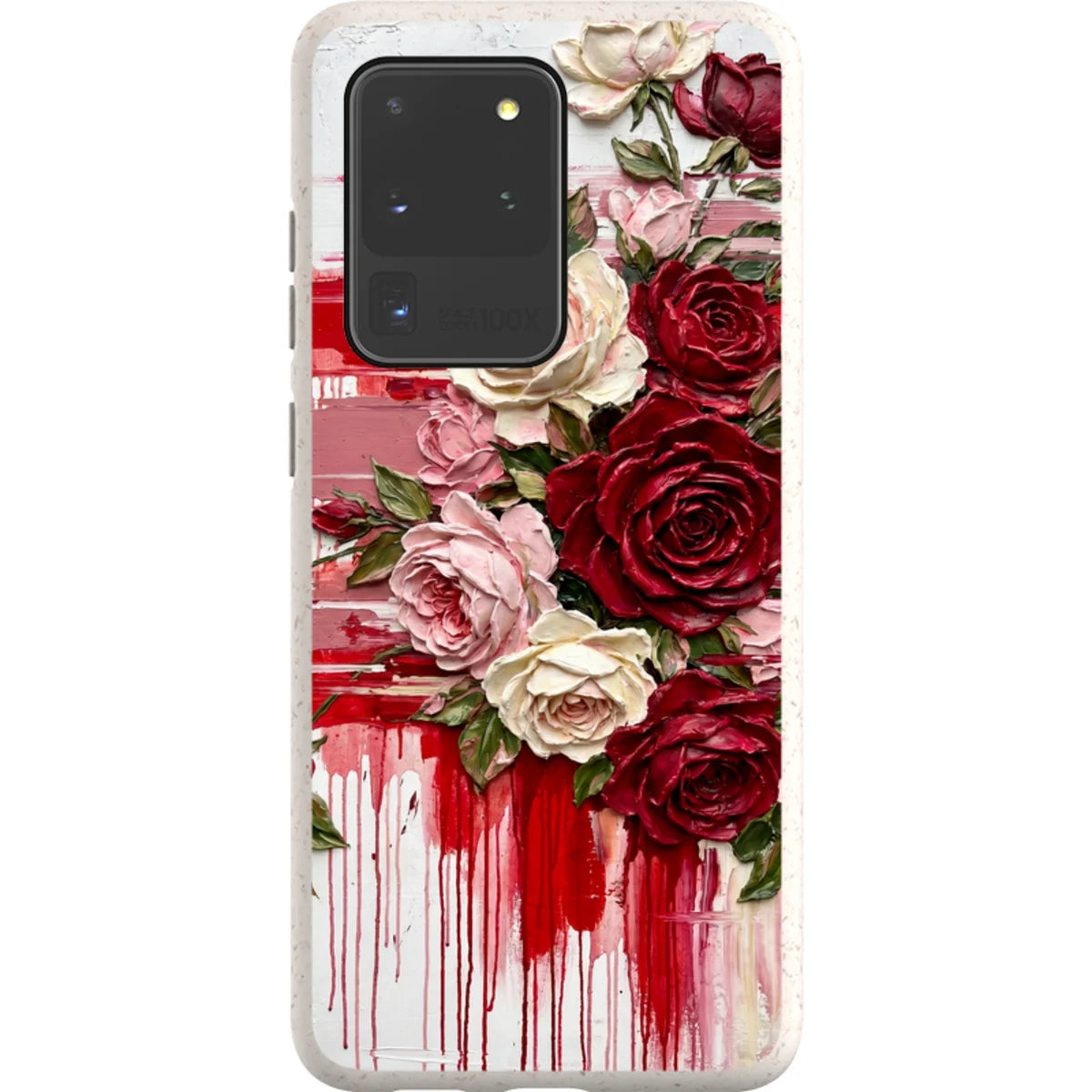 Roses by Frida Lövström — S20 Ultra Samsung Galaxy Bio-degradable Case — Finnaij