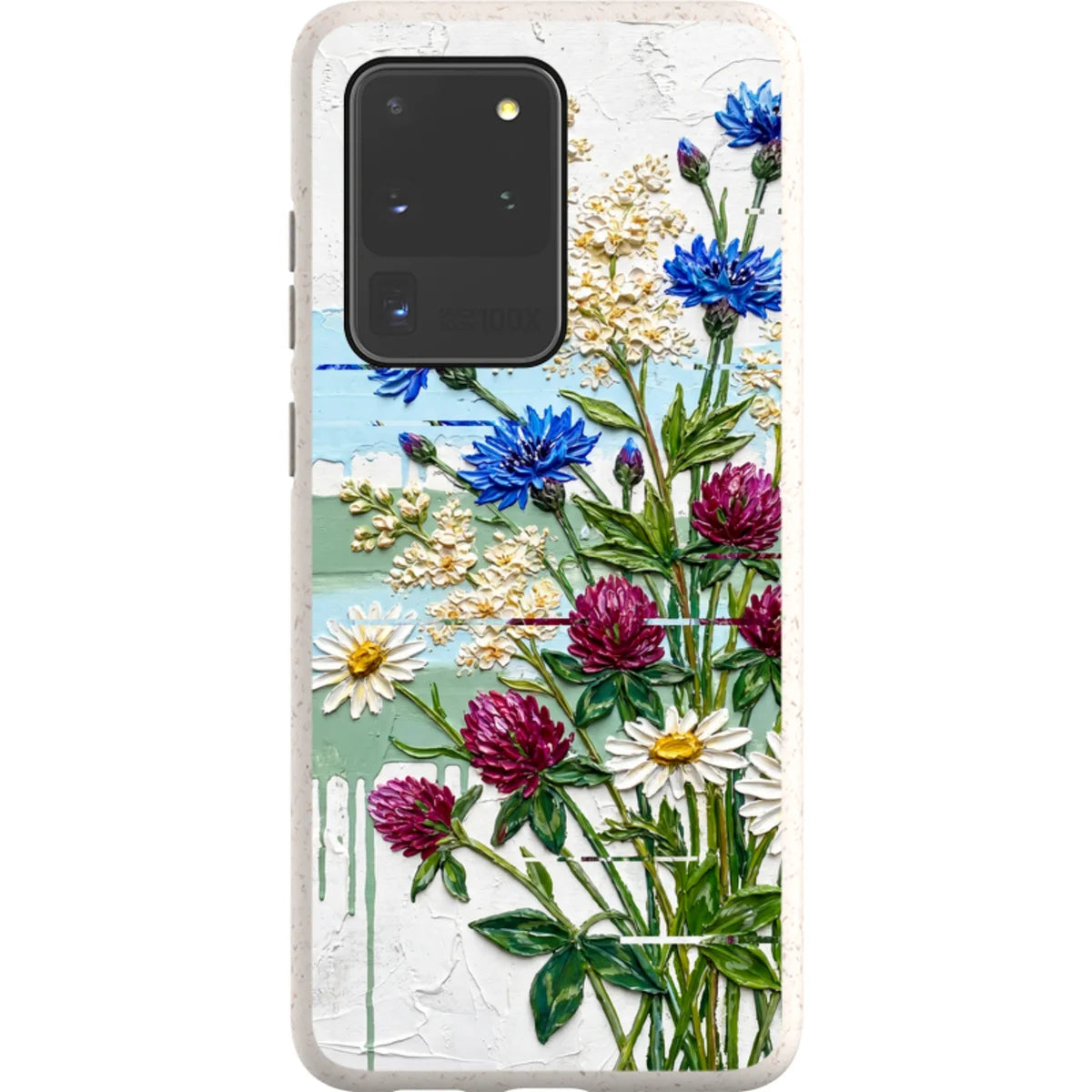 Nordic Wildflowers by Frida Lövström — S20 Ultra Samsung Galaxy Bio-degradable Case — Finnaij