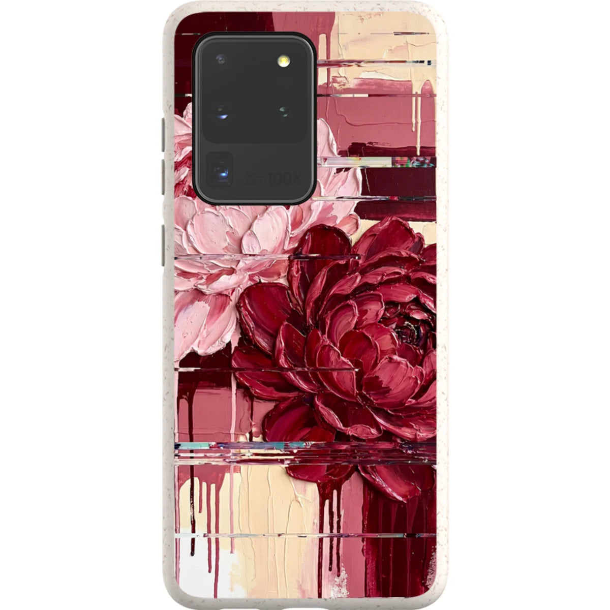 Peonies by Frida Lövström — S20 Ultra Samsung Galaxy Bio-degradable Case — Finnaij