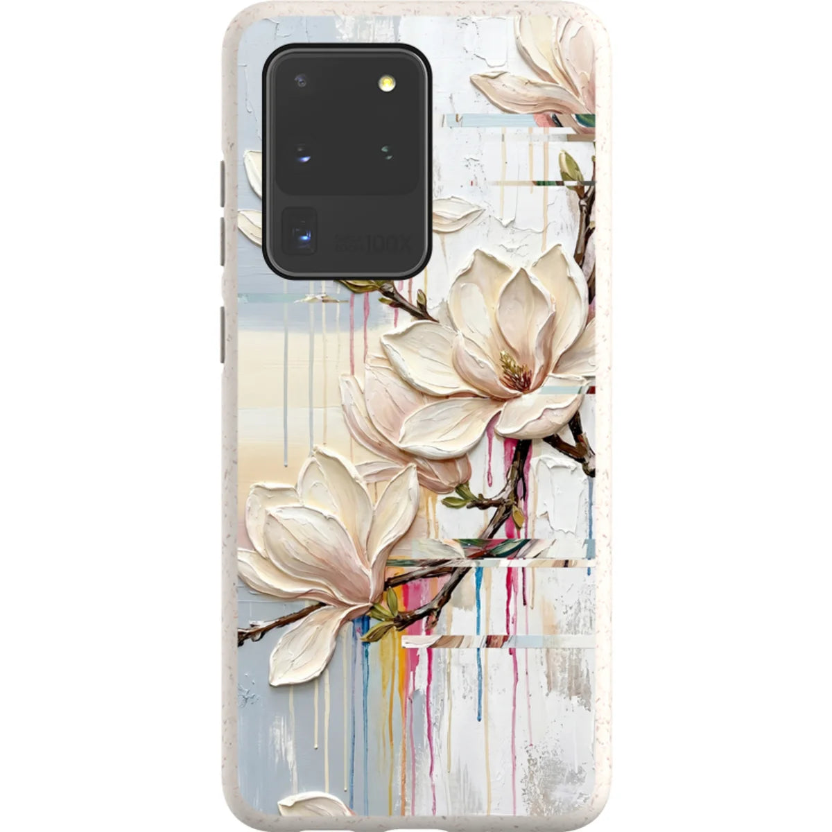 Magnolia Branches by Frida Lövström — S20 Ultra Samsung Galaxy Bio-degradable Case — Finnaij
