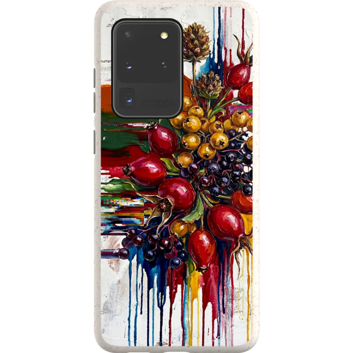 Autumn Berries and Botanicals by Frida Lövström — S20 Ultra Samsung Galaxy Bio-degradable Case — Finnaij