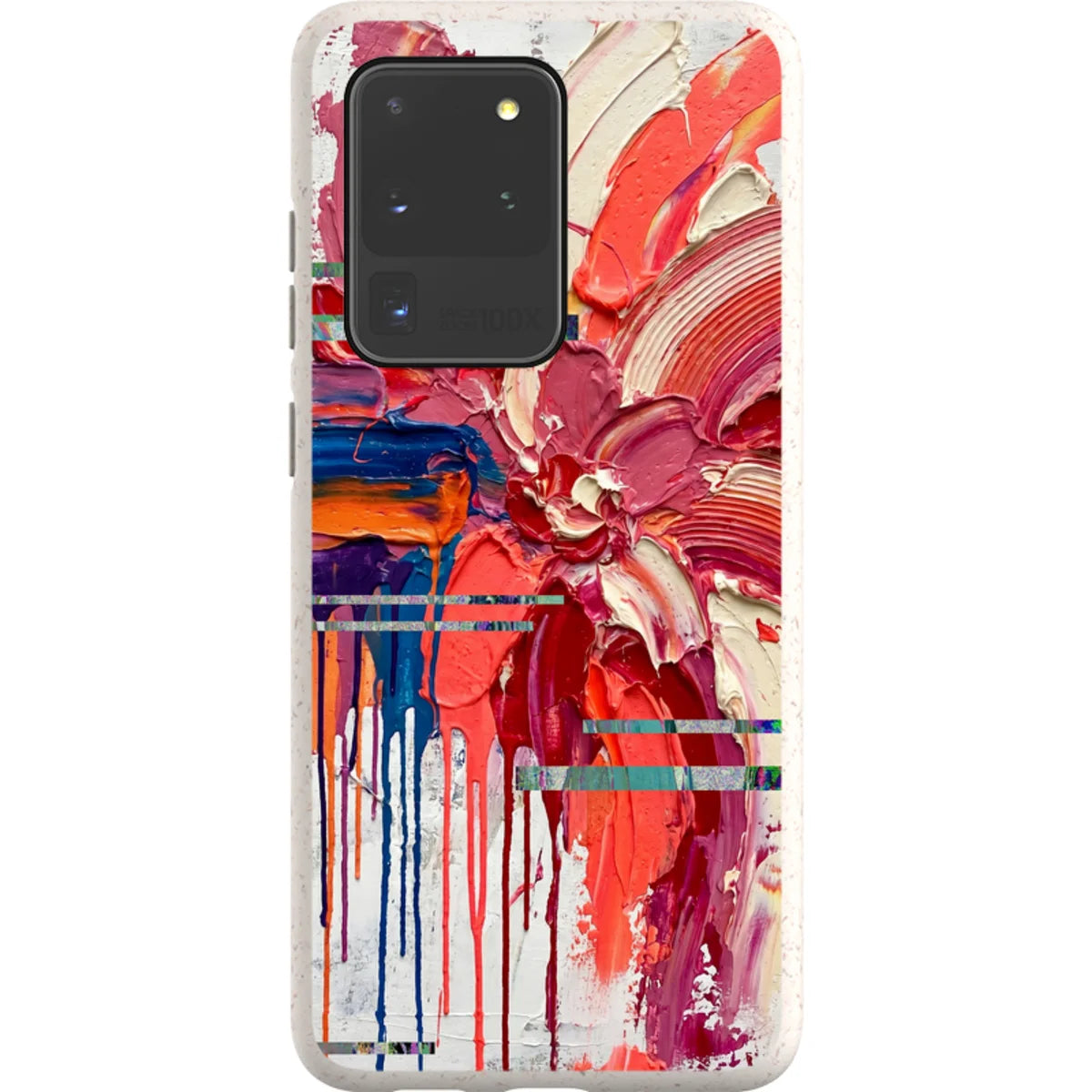 Abstract Florals by Frida Lövström — S20 Ultra Samsung Galaxy Bio-degradable Case — Finnaij