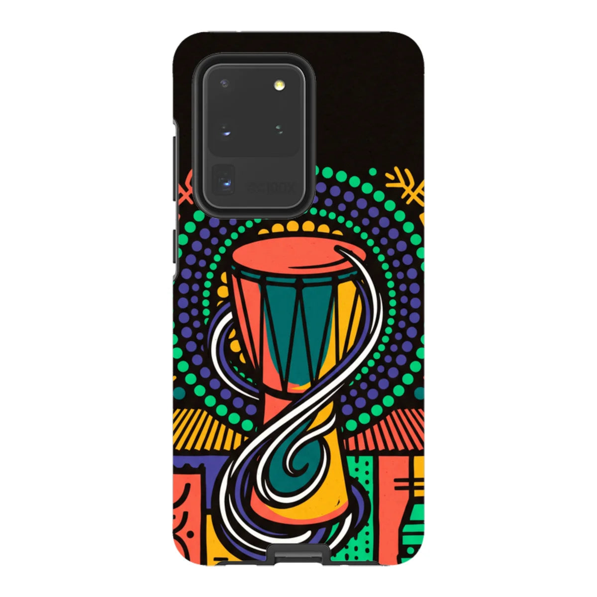 Talking Drum Halo by Ada Okoye — S20 Ultra Tough Case — Finnaij
