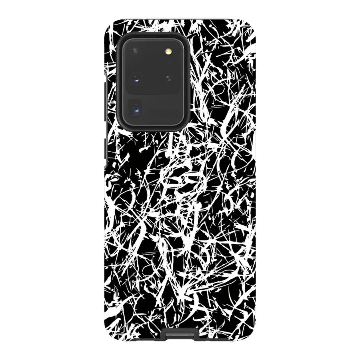 Black-White Grunge — S20 Ultra Tough Case — Finnaij
