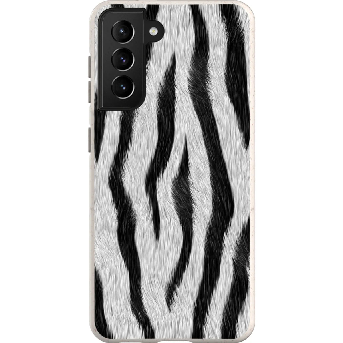 Zebra Groove — S21 Samsung Galaxy Bio-degradable Case — Finnaij
