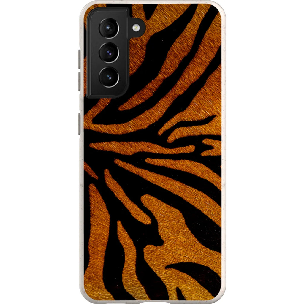 Stripes of the Wild — S21 Samsung Galaxy Bio-degradable Case — Finnaij