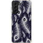 Feathers in Bloom — S24 Ultra Samsung Galaxy Bio-degradable Case — Finnaij