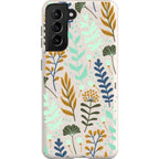 Wild Floral Natural — S21 Samsung Galaxy Bio-degradable Case — Finnaij