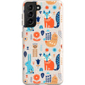 Nordic Ornament Natural — S21 Samsung Galaxy Bio-degradable Case — Finnaij