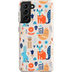 Nordic Ornament Natural — S21 Samsung Galaxy Bio-degradable Case — Finnaij