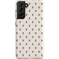 Monogram Natural — S21 Samsung Galaxy Bio-degradable Case — Finnaij